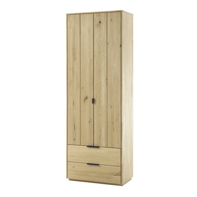Skyline 2 Door Solid Wood Wardrobe