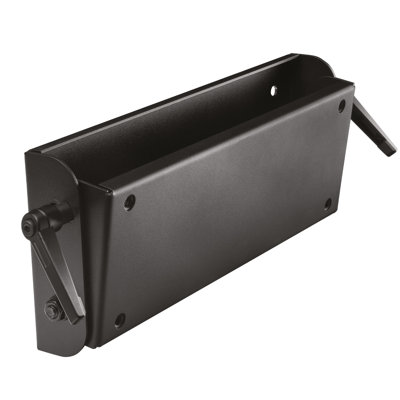 Onkron Tilting Adapter Panel For Mobile Tv Stand Rolling Tv Carts Up To 10 Degrees Atl1881 Black