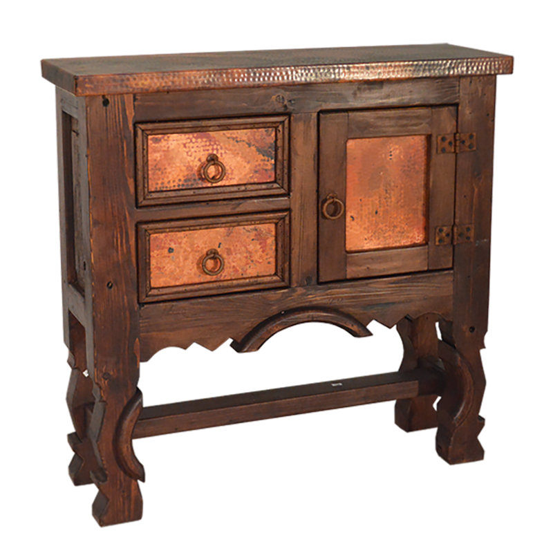 Armoire de joug avec cuivre naturel