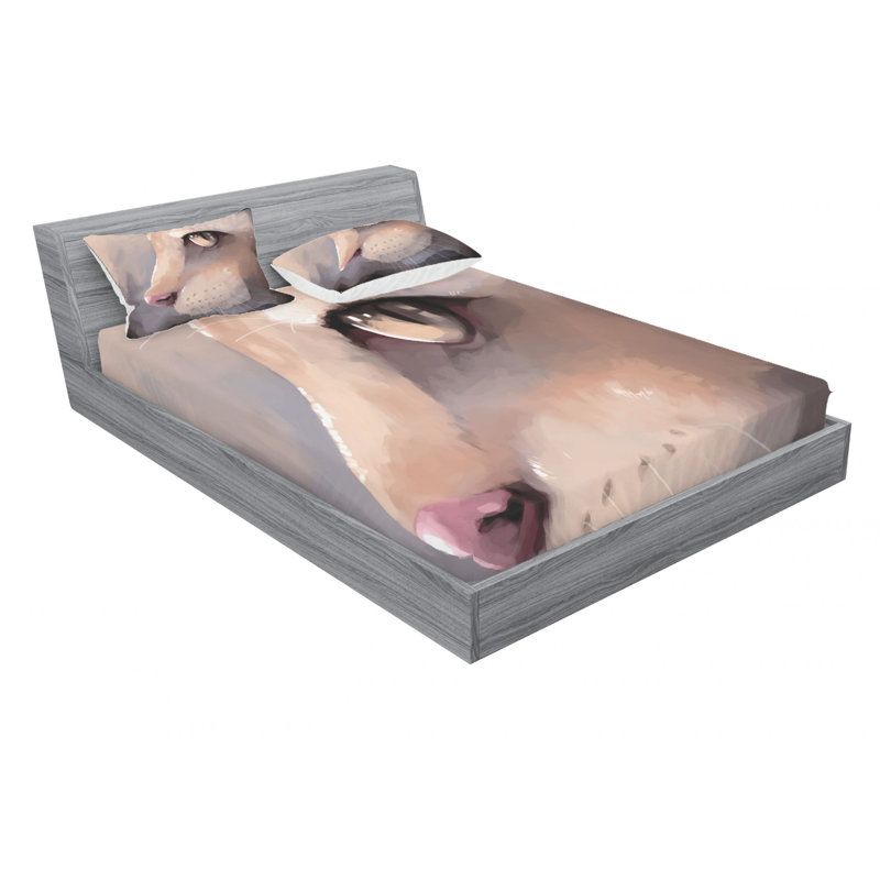 Microfiber Sheet Set, Full Sheet Set with Fitted Sheet