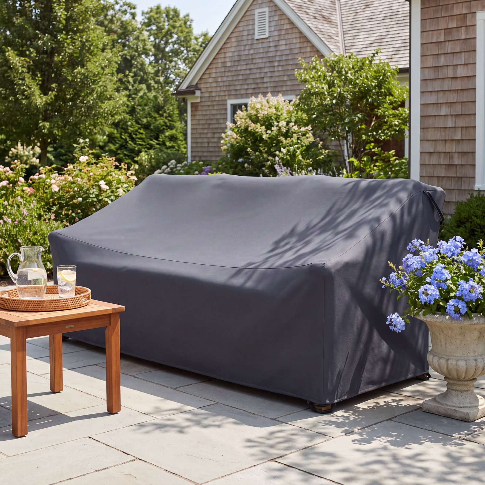 76" Outdoor Patio Sofa Cover