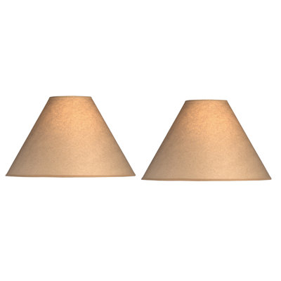 11 in. H x 19 in. W Paper Empire Lamp Shade