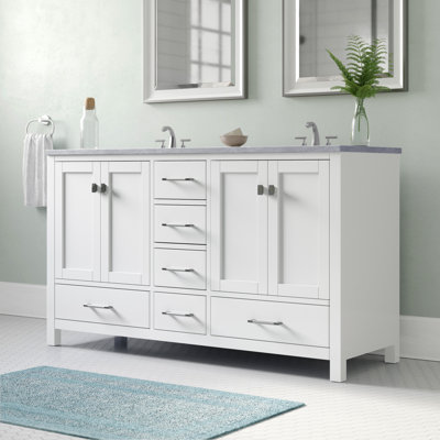 Zaair Double Bathroom Vanity Base Only