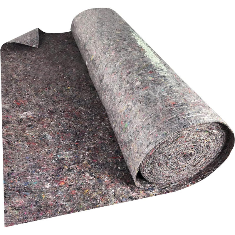Painter's Protective Fleece, 50 m x 1 m, 50 m² Cover Fleece Roll with PE Non-Slip Coating, 180 g/m² Cover Fleece for Wallpapering and DIY Enthusiasts