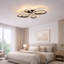 66cm Butterfly Shaped Dimmable Modern LED Flush Mount-1163063744