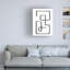 «Abstract Squiggle IV», impression sur toile tendue-853671124-853671125
