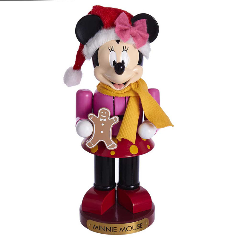 Casse-noisette 10 pouces Kurt Adler Minnie Mouse