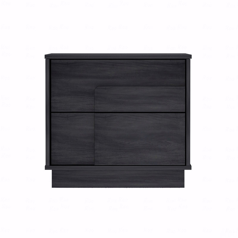 Table de chevet, Gris anthracite