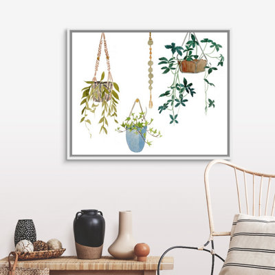 «Hanging Greens I», art mural sur toile