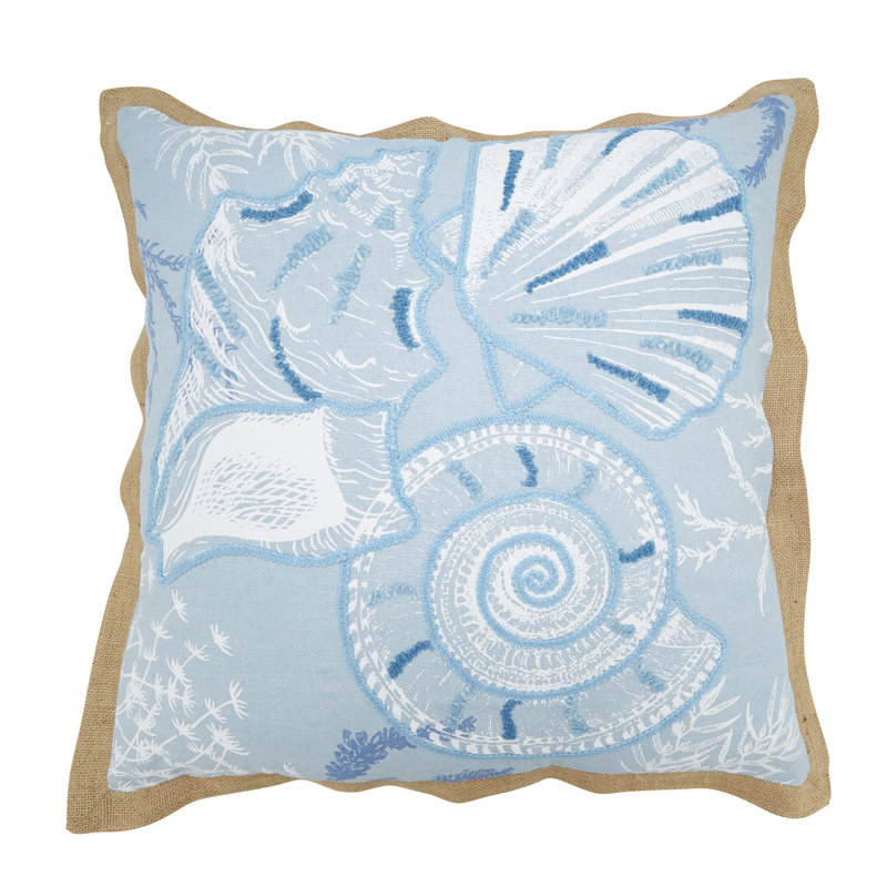 Ballast Collection Cotton Throw Pillow, Polyester