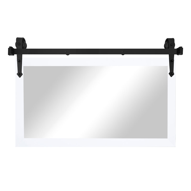 Miroir Masaichi, Blanc, 33 po x 66 po