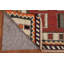 Tapis rouge Kilim 5 x 8