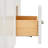 Abell 61'' Single Bathroom Vanity with Carrara Marble Top-70315889