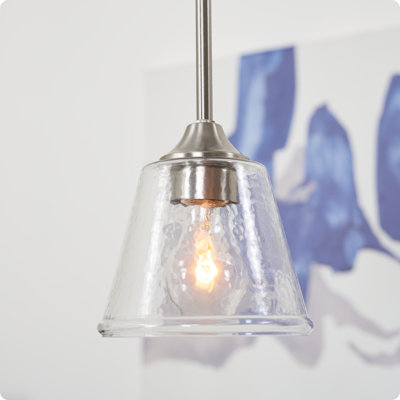 5'' H Glass Bell Lamp Shade