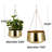Anterion Metal Hanging Planter