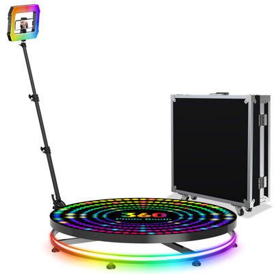 360 Photo Booth Machine With Flight Case