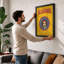 Alabama Portrait Retro - Framed Print-302502687-302502683