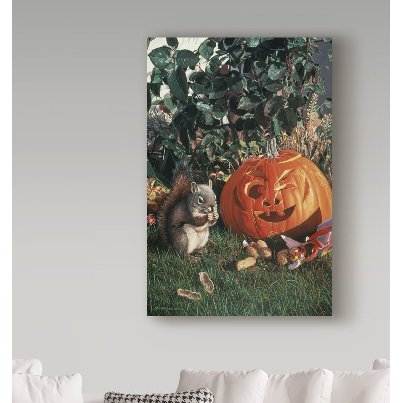 «Etelca Halloween», impression sur toile tendue, H 32 po x l 22 po x P 2 po