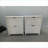 Cabinets | 31.5 Inch Farmhouse Retro Freestanding Shoe Storage Cabinet with 2 Flip Drawers, Off-white, Solid Wood Legs, Entryway Storage | Hallway | Shabby Chic-1400730046