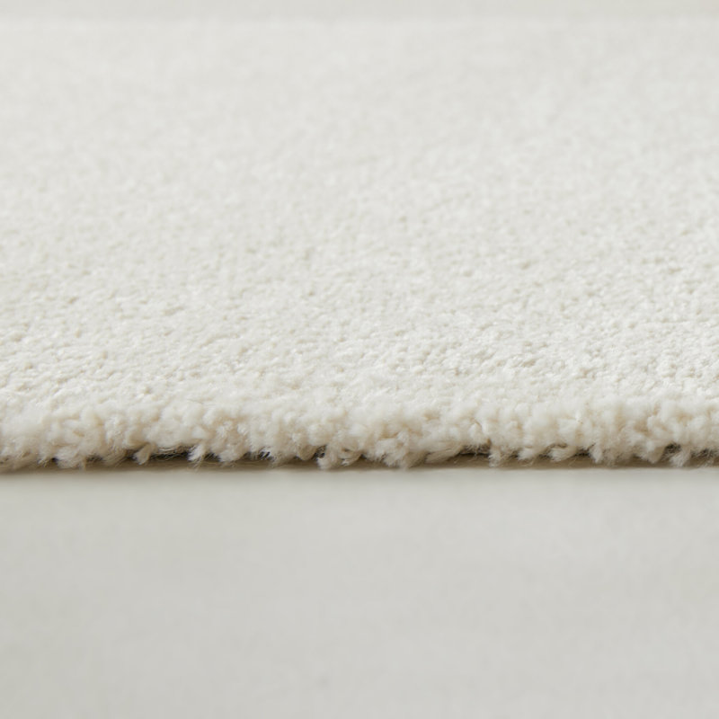 Tapis crème à motif géométrique moderne Mensa, Rectangle 7 pi 10 po x 10 pi