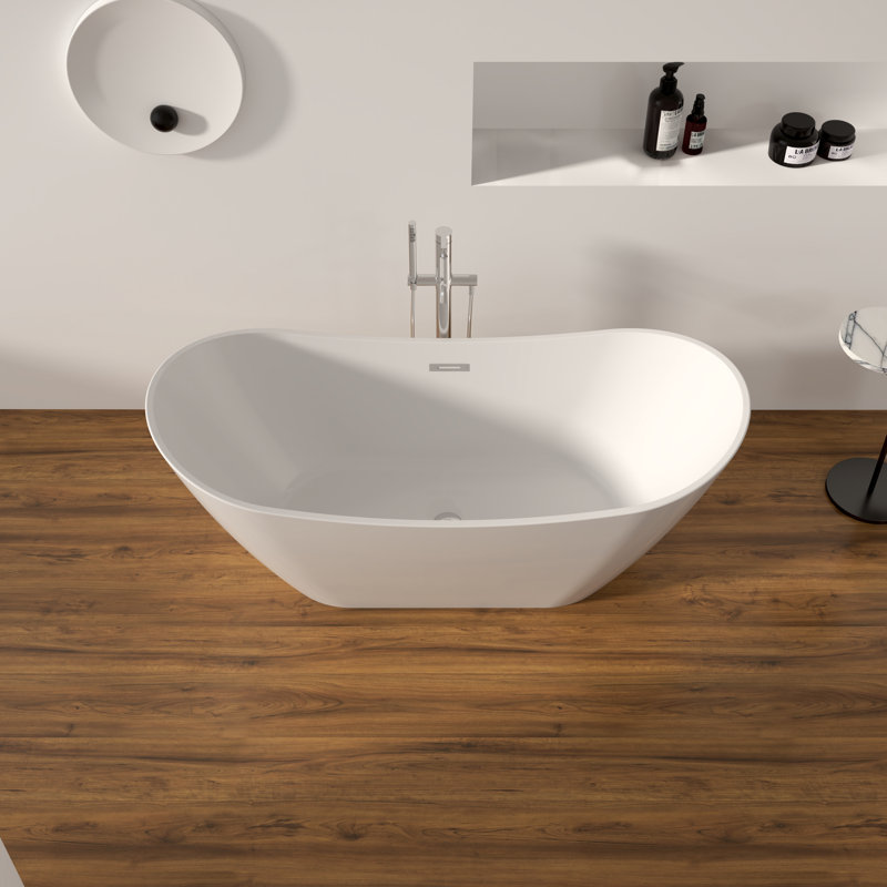 67'' x 31'' Soaking Acrylic Bathtub
