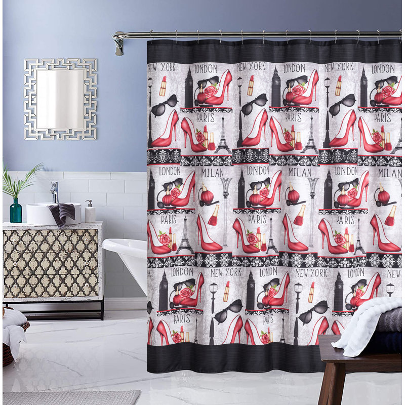 Abstract Shower Curtain