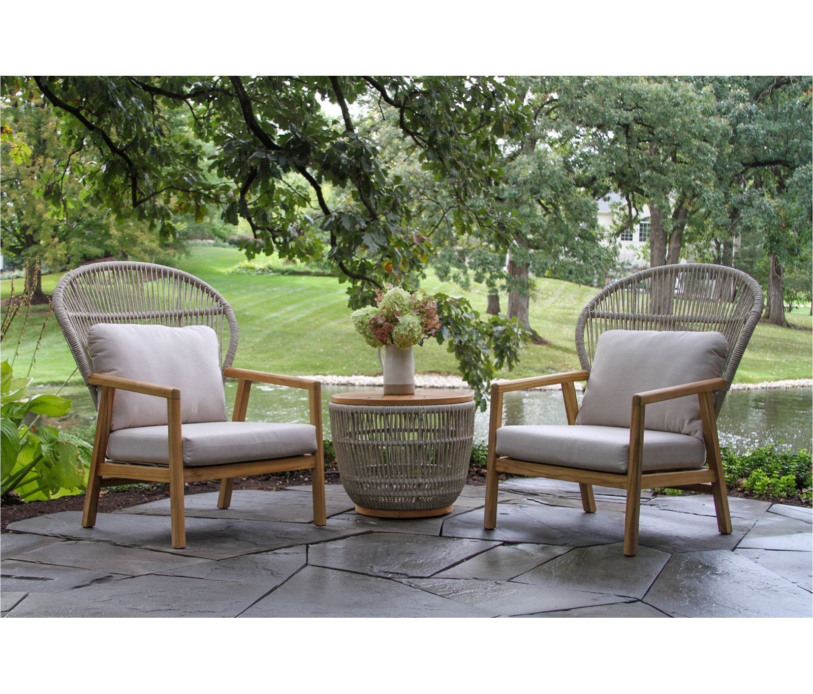 Florentia 2 - Person Sunbrella® Patio Seating Group