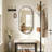 Oval Metal Wall Mirror-24577864