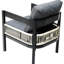 Fer d'extérieur avec table Ustyle. Imperméable, antirouille. Usure - Pe. Cadre. Pour la cour, la terrasse, l'extérieur. Facile à assembler. Gris choix d'eau, rouille Fabrication fine et robuste. Assemblage.-121117969