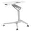 Mobile Sit-Down, Stand-Up Ergonomic Computer Desk-454609951