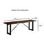 Banc en métal 1pc