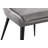Linen Blend Metal Side Chair Dining Chair-1847891705-1847891706