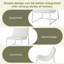 CHAISE OCCASSIONNELLE À ROULEAUX