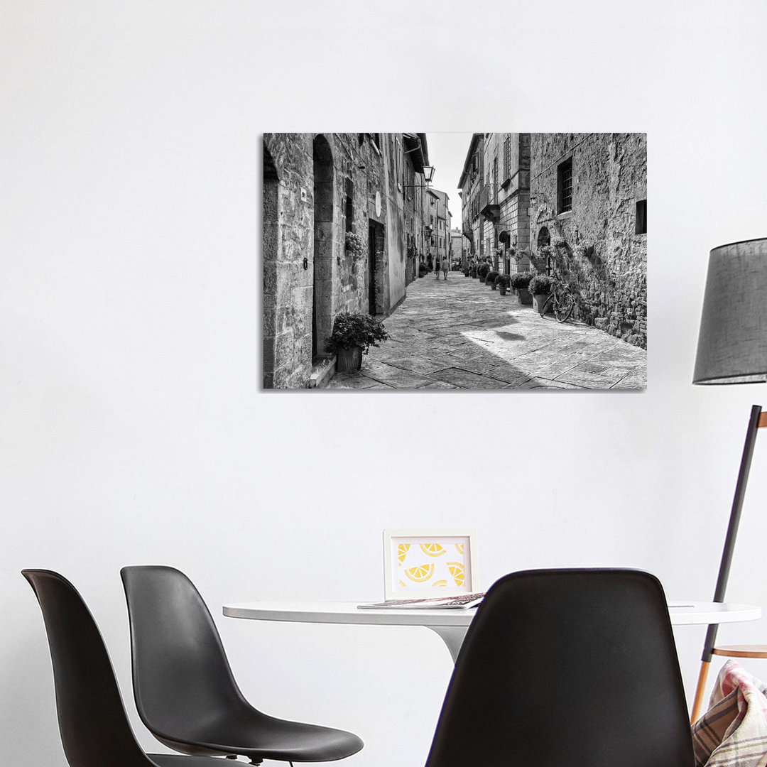 Pienza In Tuscany - Italy by Mikolaj Gospodarek - Wrapped Canvas Print