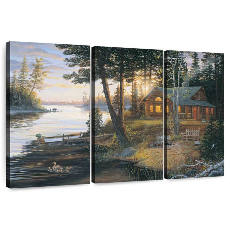 Lilie Last Embers, 24" H x 38" W