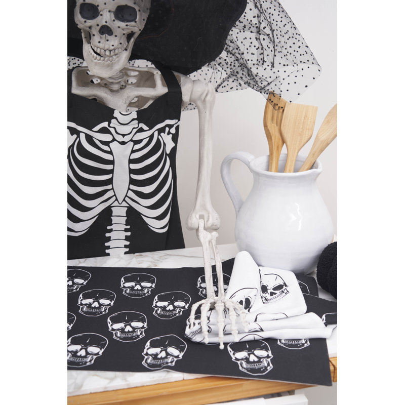Ensemble de 2 linges à vaisselle Skull