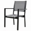 Ensemble de table et de chaises d'extérieur en acier de haute qualité, convenant au patio, au balcon et à la cour.