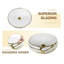 Blue Elephant 450.9mm L x 457.2mm W Gold Oval Sink