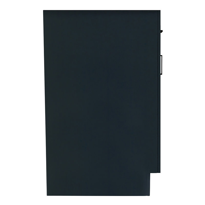 42" Single Bathroom Vanity Base only, Matte Black, Midnight Blue