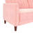 Somerby Single 81.5'' Velvet Convertible Sofa-685645002