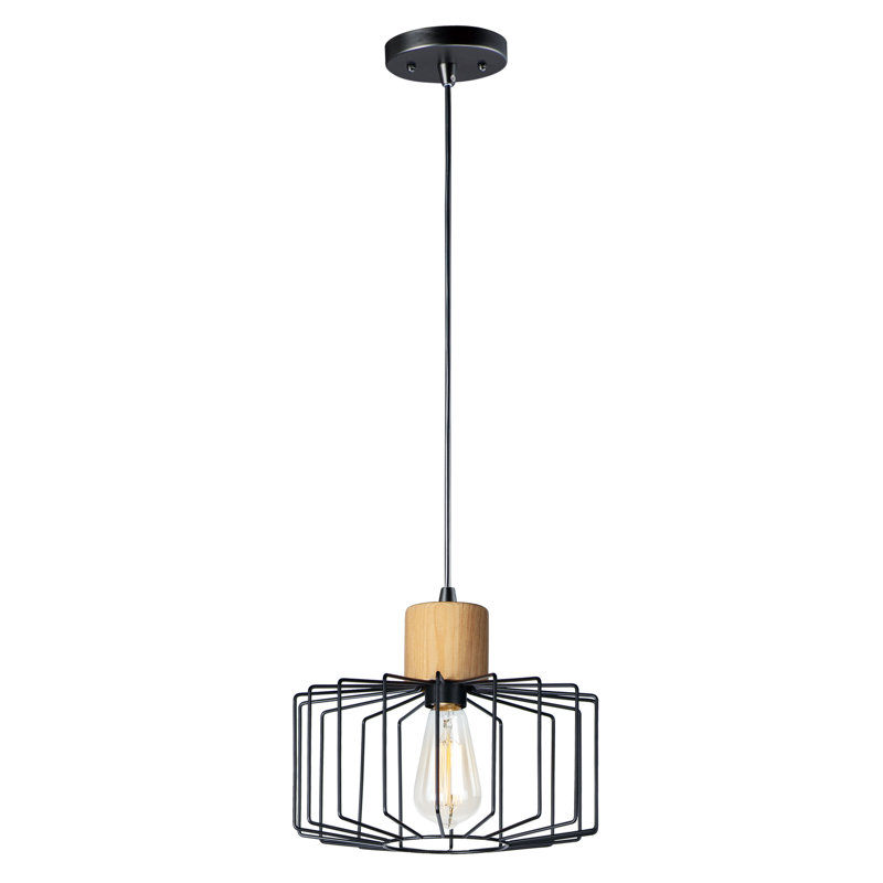 Cullen 1 - Light Single Pendant, 10" H x 11.5" W x 11.5" D