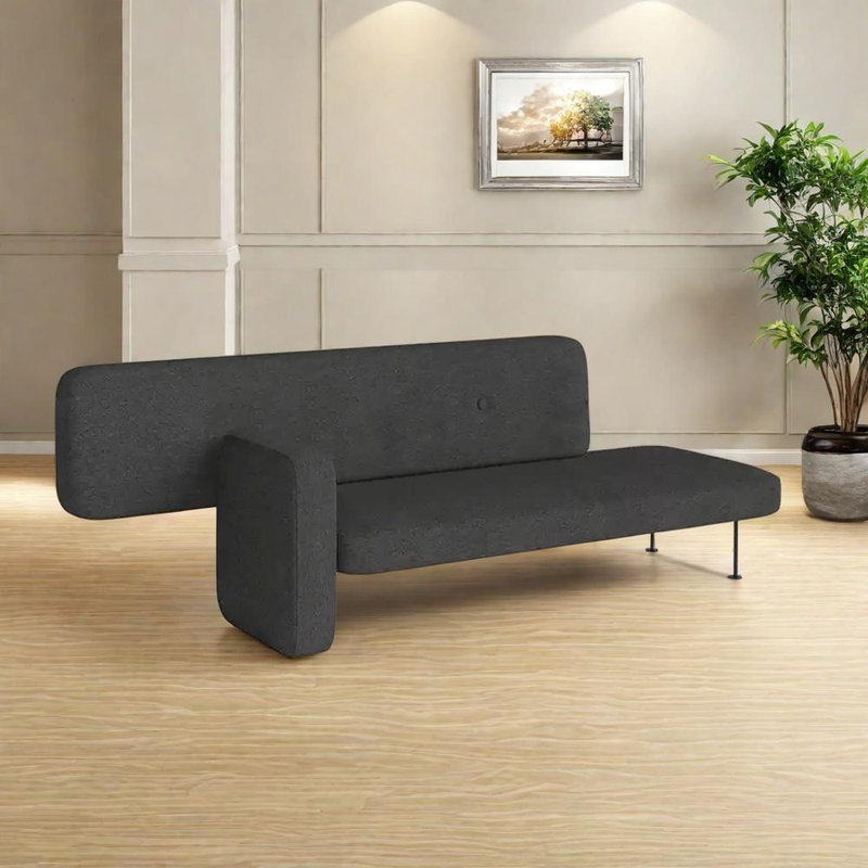 Chaise haute et durable, Orienté à gauche (vu de face), Noir, noir, noir, noir