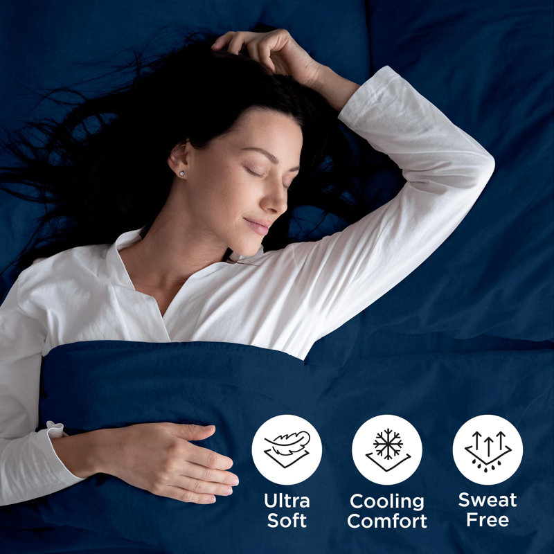 Royale Linens 4 Piece Sheets Set - Soft Brushed 1800 Microfiber Bedding - 1 Fitted and 1 Flat Sheet, 2 Pillow cases - Wrinkle Free & Fade Resistant - Hotel Luxury Bed Sheets Set