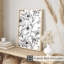 «Floral Floral Dreams», impression d'art moderne sans cadre noir et blanc-172306193