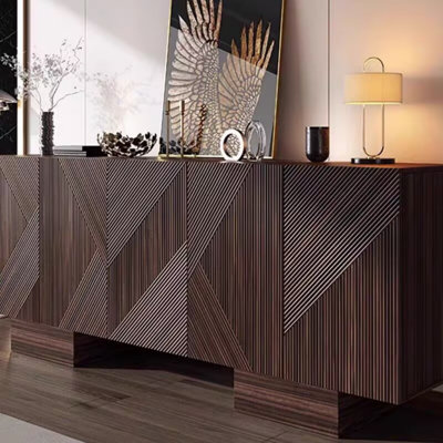 Italian Style Light Luxury And Simple Sideboard