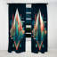 Tementria - Rideau occultant abstrait minimalisme - 1 panneau-2089559096