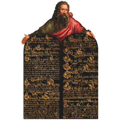 Moses and The Ten Commandments Cardboard Standup