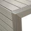Table d'appoint d'extérieur en aluminium argenté - Space Solution Modern For Courards & Construction
