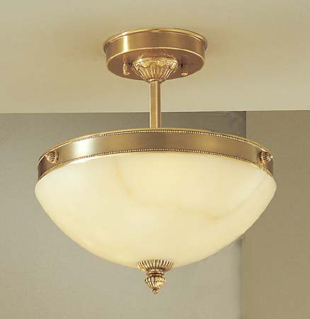 Mallorca Glass Semi Flush Mount