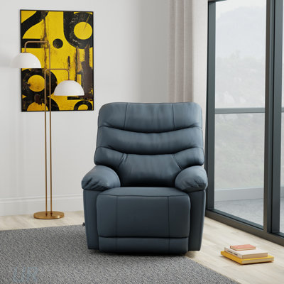 Global Home Swivel Glider Recliner With Manual Footrest, Oslo Collection, Comfort And Versatility For Everyday Use